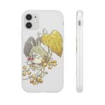 Mini Totoro and the Leaves iPhone Cases Ghibli Store ghibli.store