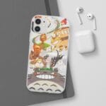 Totoro and Ghibli Friends Fanart iPhone Cases Ghibli Store ghibli.store