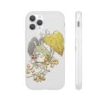 Mini Totoro and the Leaves iPhone Cases Ghibli Store ghibli.store