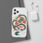 Spirited Away Haku Dragon Fanart iPhone Cases Ghibli Store ghibli.store