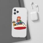 Ponyo and Sosuke on the Boat iPhone Cases Ghibli Store ghibli.store