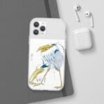 The Boy and The Heron – The Heron Sketch iPhone Cases Ghibli Store ghibli.store