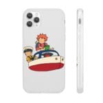 Ponyo and Sosuke on the Boat iPhone Cases Ghibli Store ghibli.store