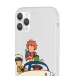 Ponyo and Sosuke on the Boat iPhone Cases Ghibli Store ghibli.store