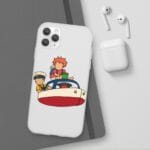 Ponyo and Sosuke on the Boat iPhone Cases Ghibli Store ghibli.store