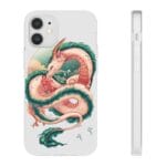 Spirited Away Haku Dragon Fanart iPhone Cases Ghibli Store ghibli.store