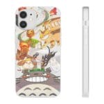 Totoro and Ghibli Friends Fanart iPhone Cases Ghibli Store ghibli.store