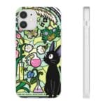 Jiji by the Stained Glass Window iPhone Cases Ghibli Store ghibli.store