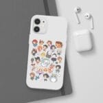 Ghibli Characters Cute Chibi Collection iPhone Flexi Case Ghibli Store ghibli.store