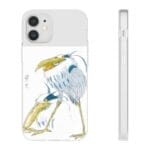 The Boy and The Heron – The Heron Sketch iPhone Cases Ghibli Store ghibli.store