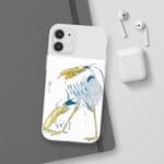 The Boy and The Heron – The Heron Sketch iPhone Cases Ghibli Store ghibli.store