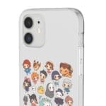 Ghibli Characters Cute Chibi Collection iPhone Flexi Case Ghibli Store ghibli.store