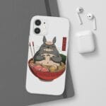 Totoro in the Ramen Bowl iPhone Cases Ghibli Store ghibli.store