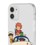 Ponyo and Sosuke on the Boat iPhone Cases Ghibli Store ghibli.store