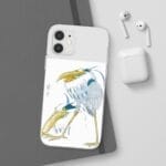 The Boy and The Heron – The Heron Sketch iPhone Cases Ghibli Store ghibli.store