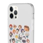 Ghibli Characters Cute Chibi Collection iPhone Flexi Case Ghibli Store ghibli.store