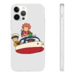 Ponyo and Sosuke on the Boat iPhone Cases Ghibli Store ghibli.store