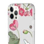 The Mini Totoro and Flowers iPhone Cases Ghibli Store ghibli.store