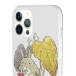 Mini Totoro and the Leaves iPhone Cases Ghibli Store ghibli.store