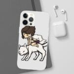 Princess Mononoke and the Wolf Chibi iPhone Cases Ghibli Store ghibli.store