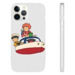 Ponyo and Sosuke on the Boat iPhone Cases Ghibli Store ghibli.store