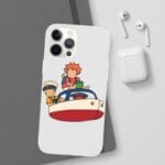 Ponyo and Sosuke on the Boat iPhone Cases Ghibli Store ghibli.store