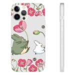 The Mini Totoro and Flowers iPhone Cases Ghibli Store ghibli.store