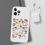 Ghibli Characters Cute Chibi Collection iPhone Flexi Case Ghibli Store ghibli.store