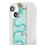 Spirited Away Haku Dragon Fanart Style 2 iPhone Cases Ghibli Store ghibli.store