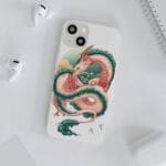 Spirited Away Haku Dragon Fanart iPhone Cases Ghibli Store ghibli.store