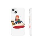 Ponyo and Sosuke on the Boat iPhone Cases Ghibli Store ghibli.store