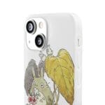 Mini Totoro and the Leaves iPhone Cases Ghibli Store ghibli.store