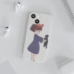 Kiki Hugging Jiji iPhone Cases Ghibli Store ghibli.store