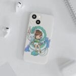 Spirited Away Chihiro and The Dragon Chibi iPhone Cases Ghibli Store ghibli.store