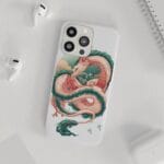 Spirited Away Haku Dragon Fanart iPhone Cases Ghibli Store ghibli.store