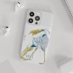 The Boy and The Heron – The Heron Sketch iPhone Cases Ghibli Store ghibli.store