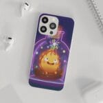 How’s Moving Castle – Calcifer in the Bottle iPhone Cases Ghibli Store ghibli.store