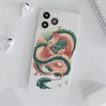 Spirited Away Haku Dragon Fanart iPhone Cases Ghibli Store ghibli.store