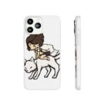 Princess Mononoke and the Wolf Chibi iPhone Cases Ghibli Store ghibli.store