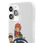 Ponyo and Sosuke on the Boat iPhone Cases Ghibli Store ghibli.store