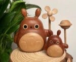 My Neighbor Totoro Handcrafted Wooden Ornament Ghibli Store ghibli.store