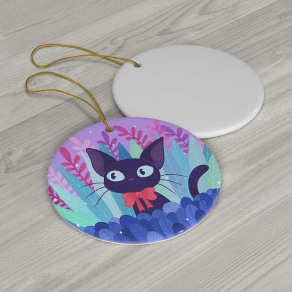 Kiki’s Delivery Service – Jiji Fanart Ceramic Ornament Ghibli Store ghibli.store