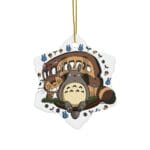 Totoro and the Catbus Ceramic Ornament Ghibli Store ghibli.store