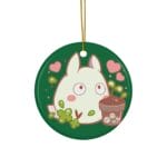 Mini White Totoro Ceramic Ornament Ghibli Store ghibli.store