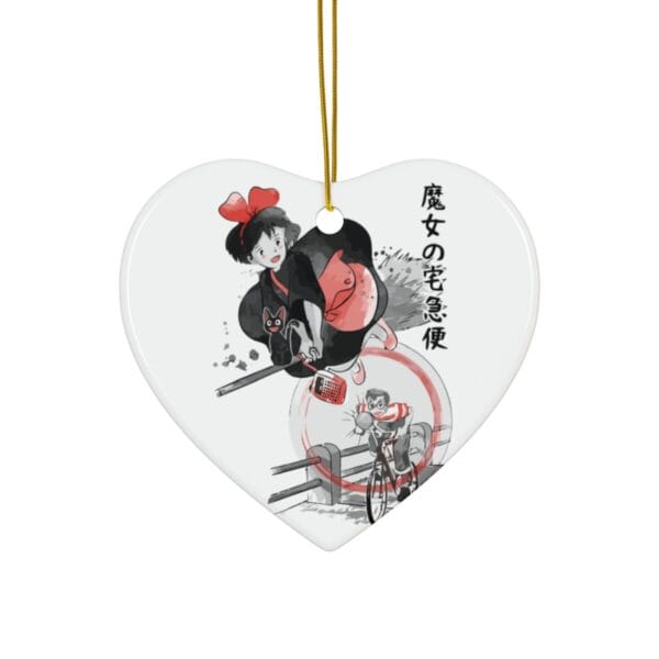 Kiki’s Delivery Service – Kiki & Tombo Ceramic Ornament Ghibli Store ghibli.store