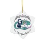 Spirited Away – No Face and Haku Dragon Ceramic Ornament Ghibli Store ghibli.store