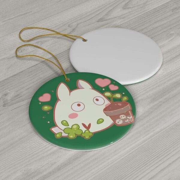 Mini White Totoro Ceramic Ornament Ghibli Store ghibli.store