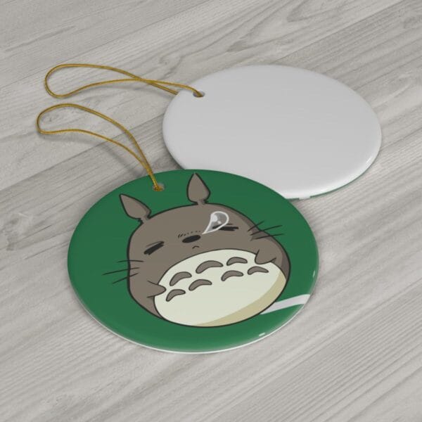 Sleepy Totoro Ceramic Ornament Ghibli Store ghibli.store