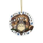 Totoro and the Catbus Ceramic Ornament Ghibli Store ghibli.store