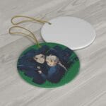 Howl and Sophia Ceramic Ornament Ghibli Store ghibli.store